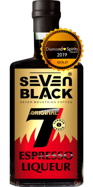 Seven Black® Espresso Likör