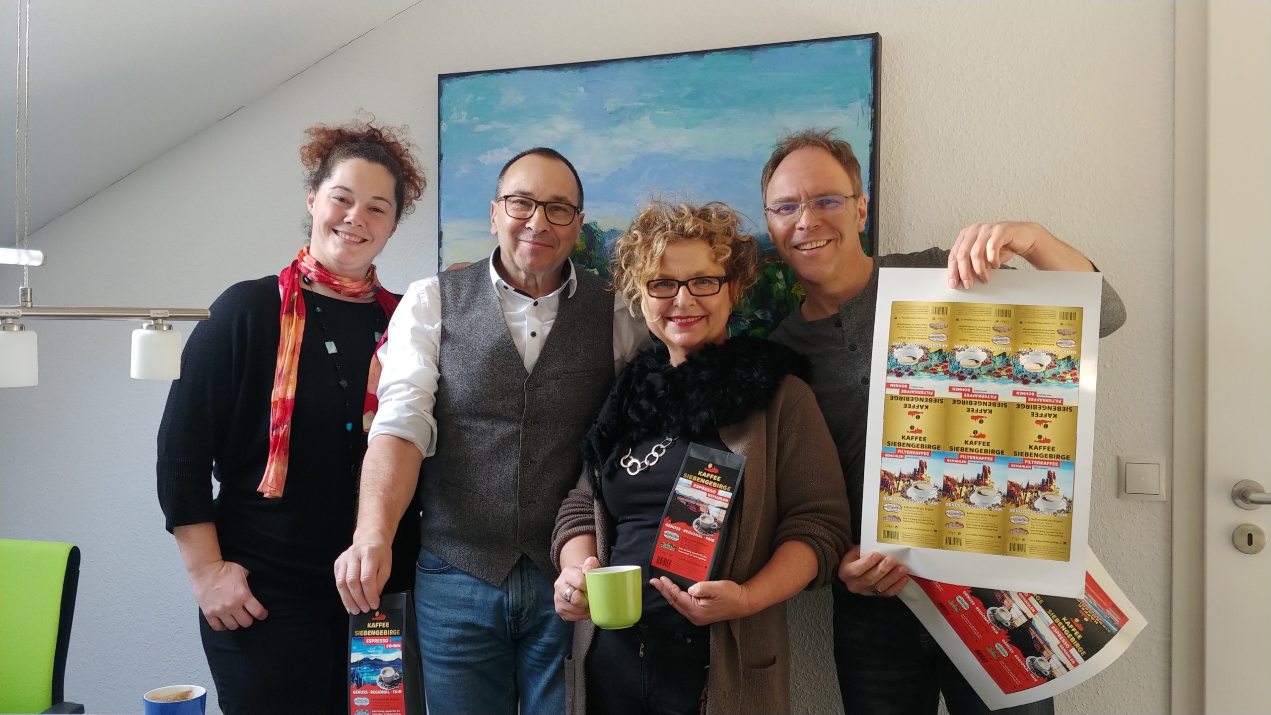 Kunst Kaffee Siebengebirge Anke Noreike Alfred Schneiderwind