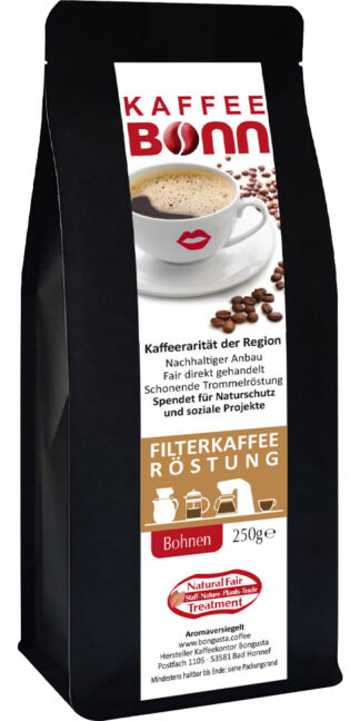 Kaffee Bonn Filterkaffeeröstung Packung