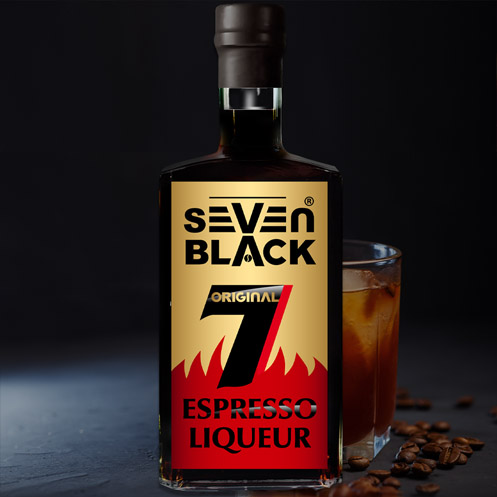Espresso-Likör Seven Black®