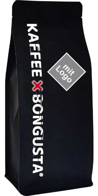 Kaffee Bongusta mit Logo